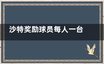 沙特奖励球员每人一台劳斯莱斯 沙特出线概率大大增加